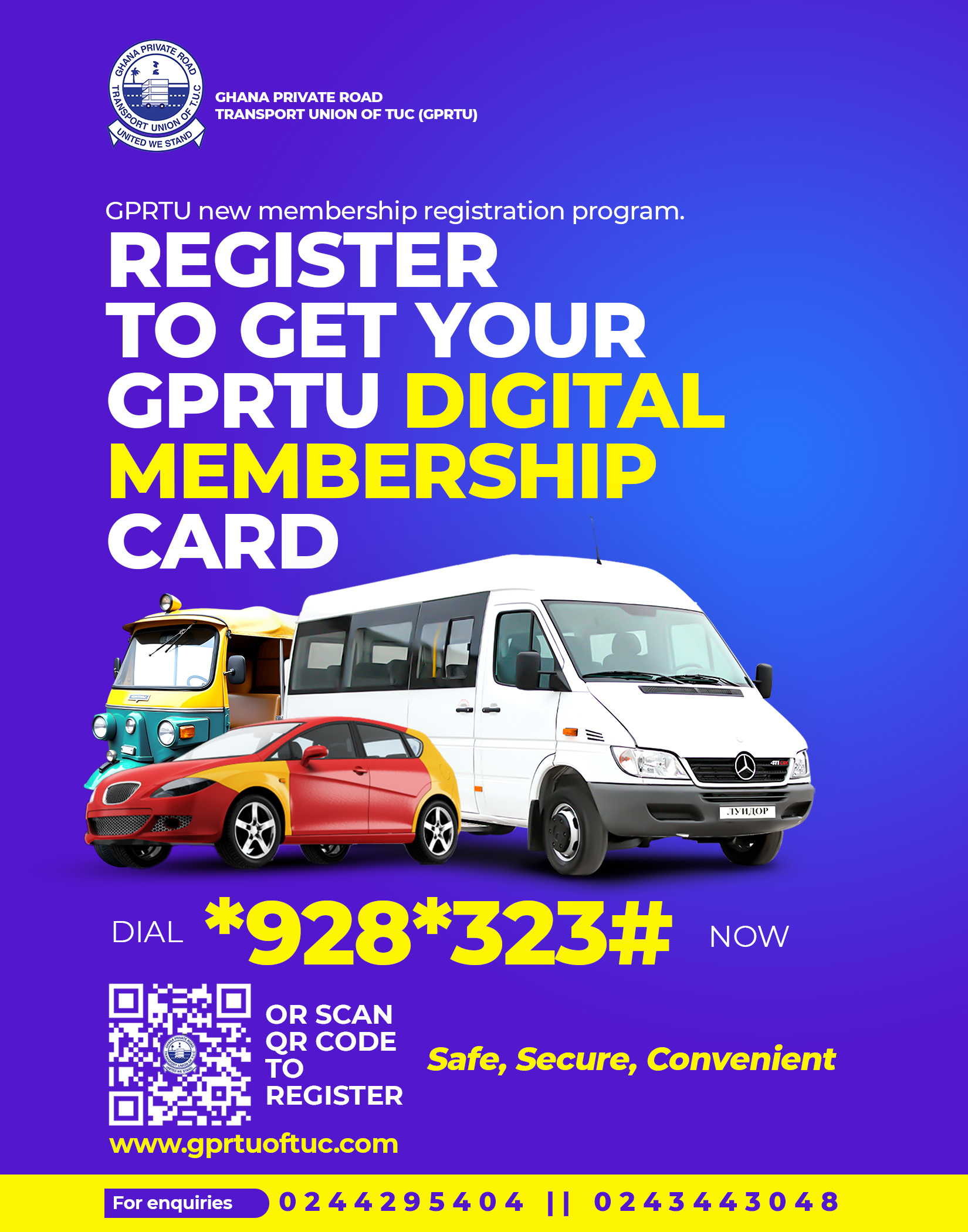 GPRTU Registration Flyer - Design 1